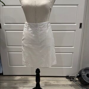Ann Taylor sporty  White Skirt